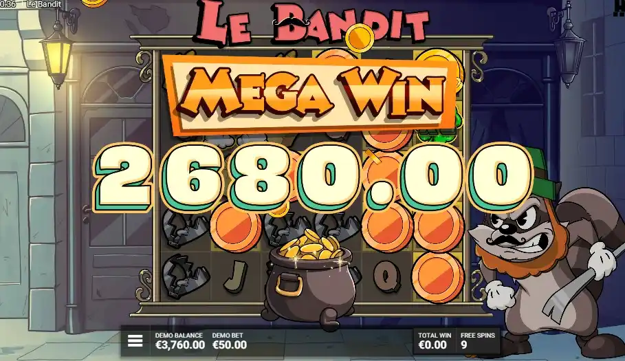 Le Bandit Free Spins & Bonus Buy (Availability)